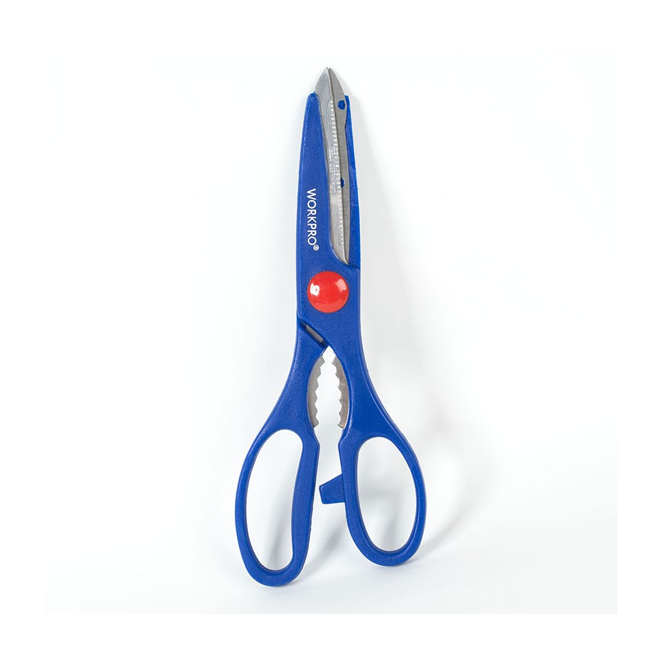 

HEAVY DUTY SCISSORS WORKPRO W015014 - GUNTING MULTI FUNGSI 8INC