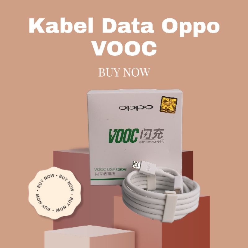 Kabel Data Oppo Vooc Micro USB 7 pin 1 meter