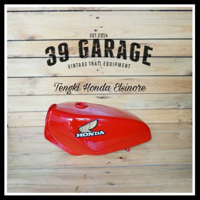 Tangki trail jadul model honda elsinore tengki trail klasik gastank trail tua elsinore