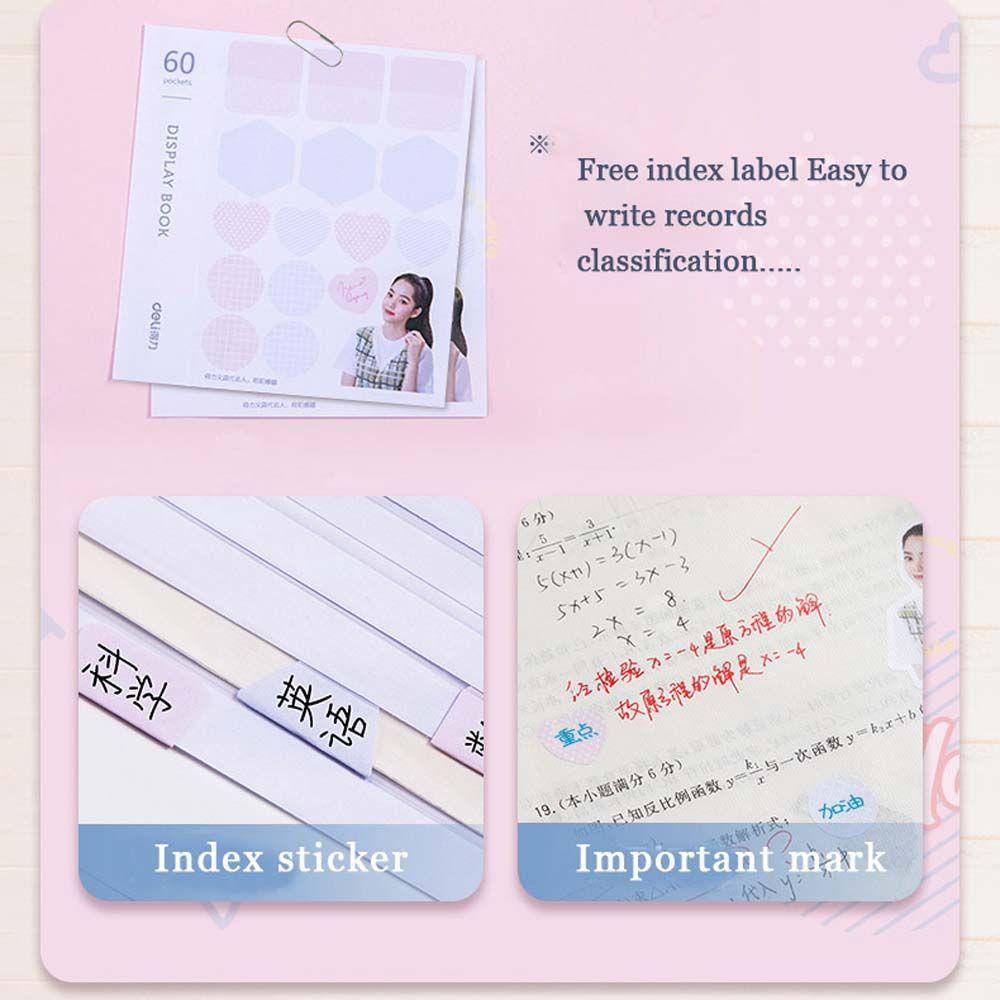 Lanfy Kantong Dokumen Folder PP Perlengkapan Kantor Ukuran A4 Frosted Folder Music Score Sheet Organizer