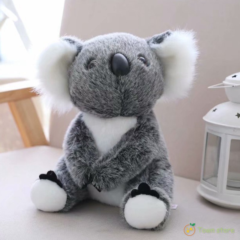 【New！！！】28cm Koala Wildlife Teddy Bear Plush Toy Stuffed Animal Cuddly Doll Christmas Gift