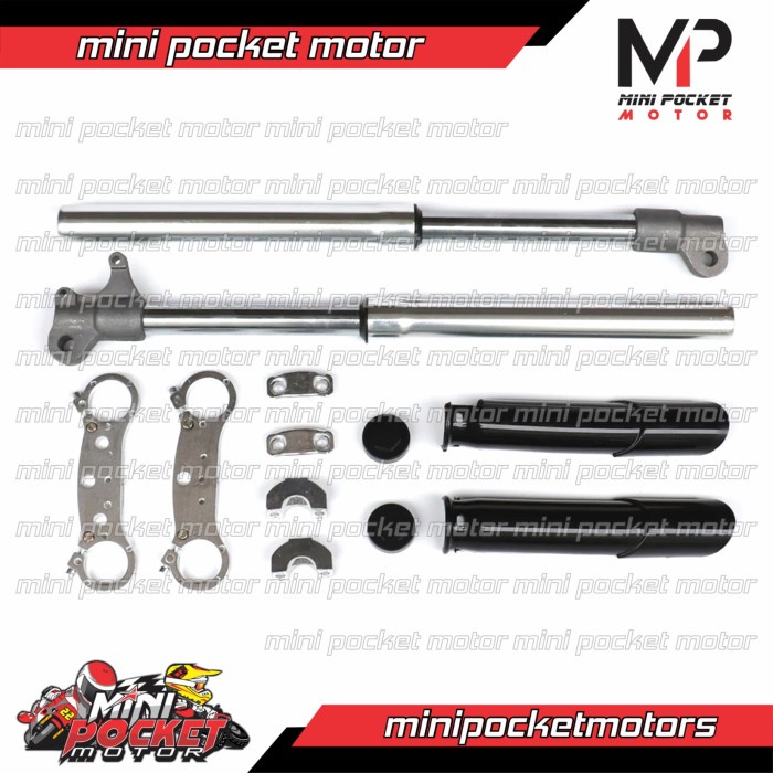 Shock Depan USD KIT Mini Trail / Mini Dirt Bike 50cc Mesin Tarik Original Bisa COD