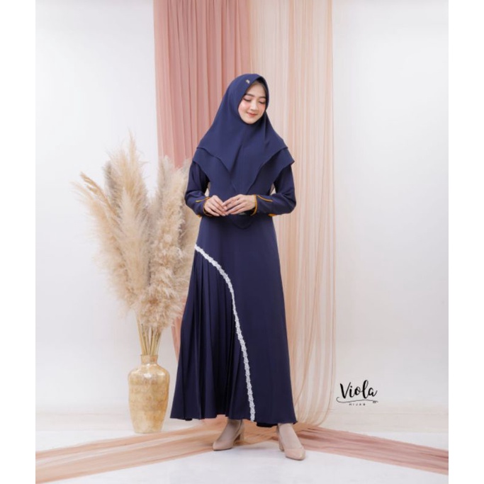 GAMIS ORI VIOLA HIJAB MURAH