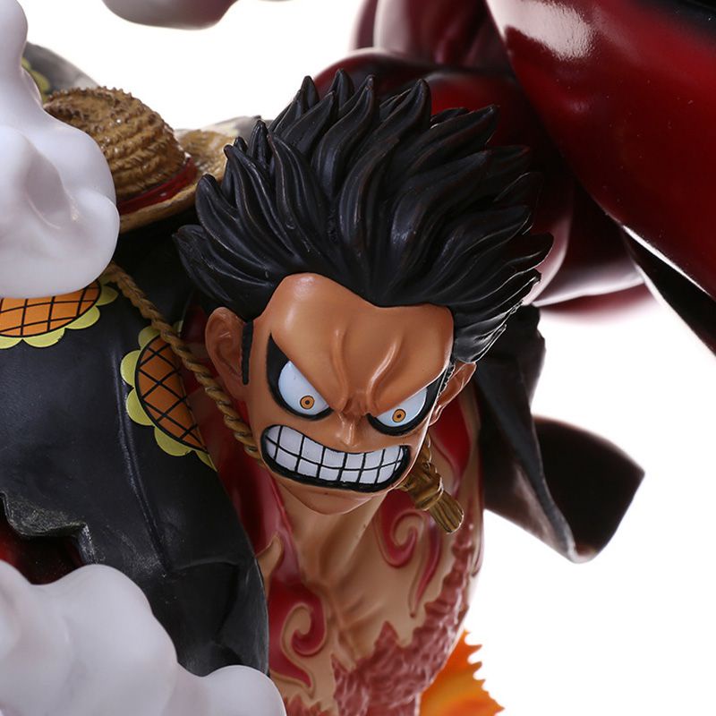 Mainan Action Figure Model Anime One Piece Snake Man Luffy Gear 4 Ukuran 25cm Untuk Koleksi