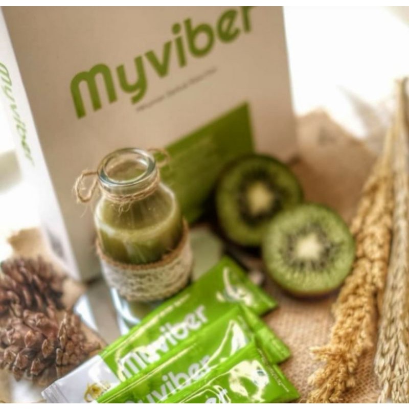 MyViber minuman rasa kiwi 100% Original MCI