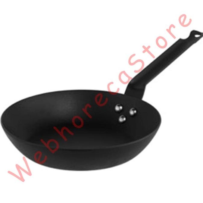 Wajan Bima Chefs Black Steel Frying Pan 20Cm