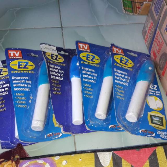 Ez Engraver (alat ukir piring dan gelas)