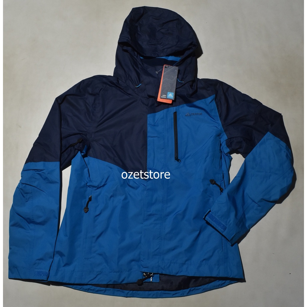 Jaket Pria Crater Biru CTR07 ORIGINAL & REAL PICTURE