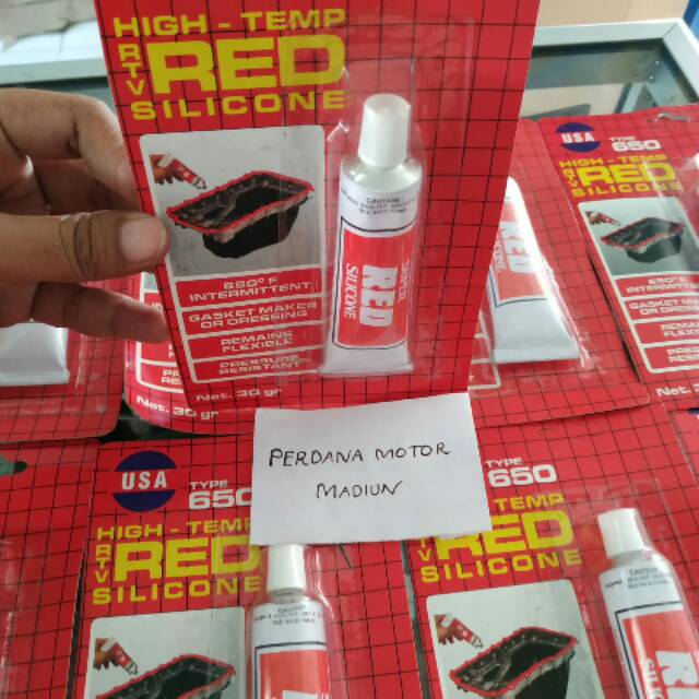 

LEM SILIKON MERAH 30 Gram