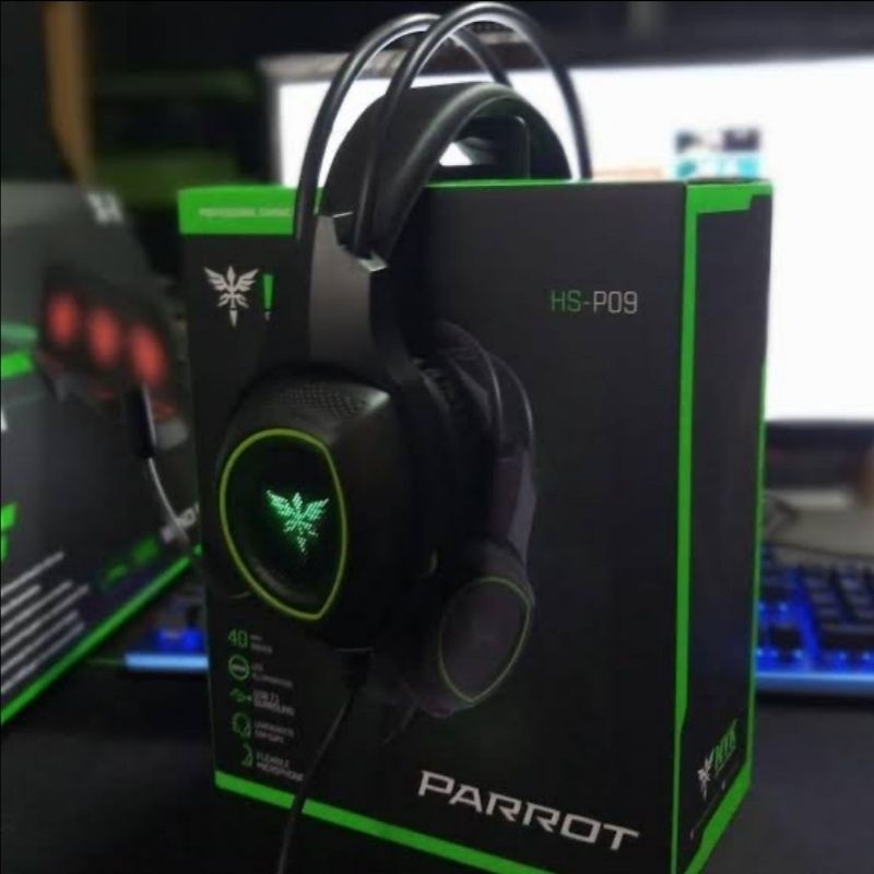 NYK Nemesis HS P09 Parrot USB Gaming Headset HS-09