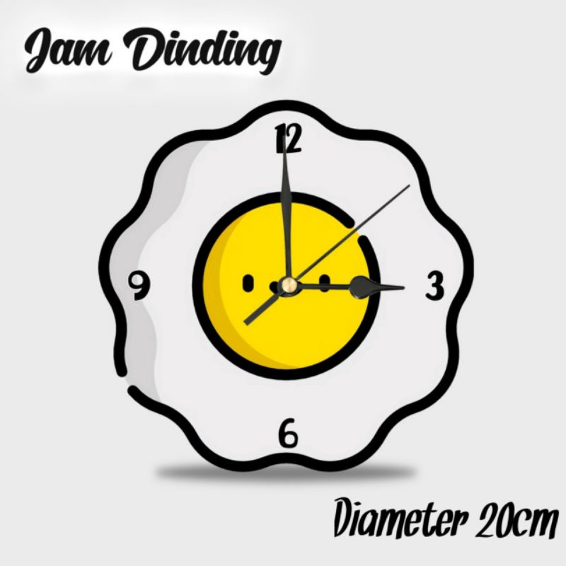 Jam dinding unik karakter imut lucu murah