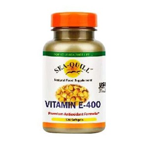 Sea Quill Vitamin E 400 120s Vitamin Kulit Anti Aging Flek Hitam Kesuburan Penuaan Dini