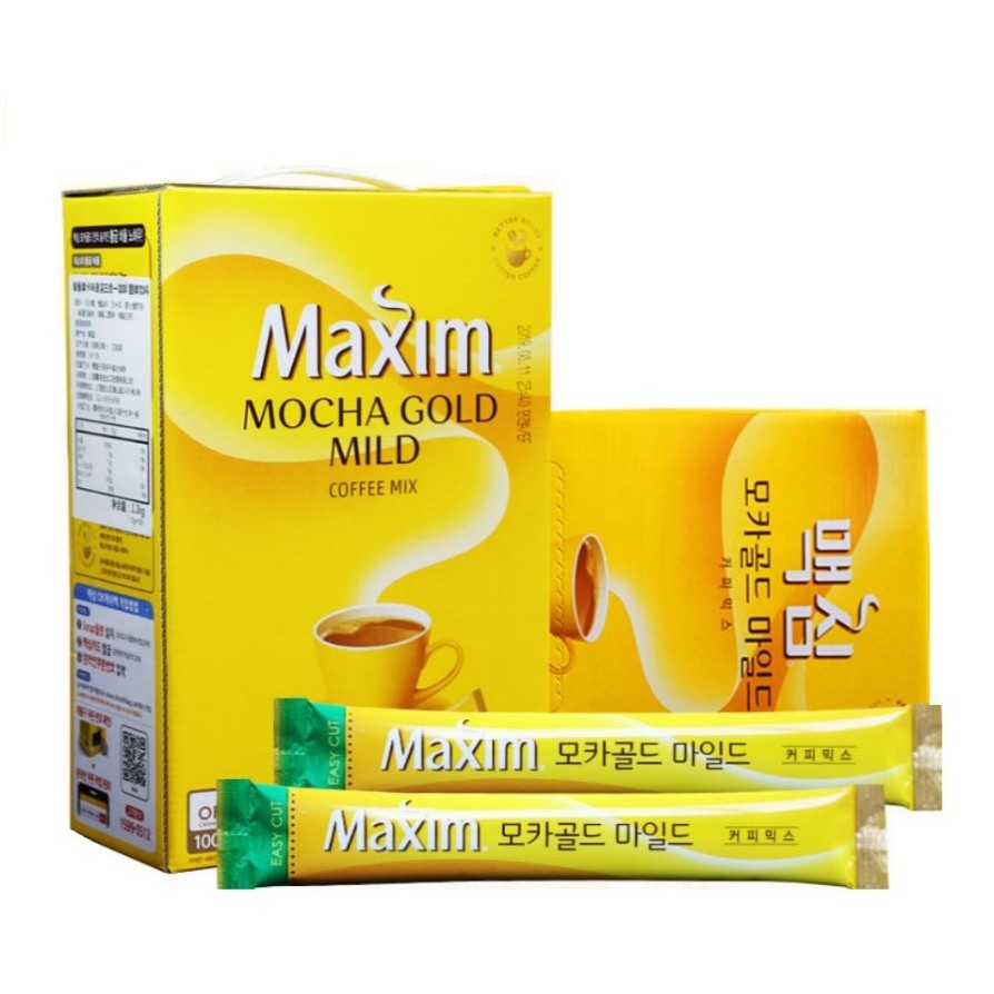 

Maxim Mocha Gold Coffee 100 pcs