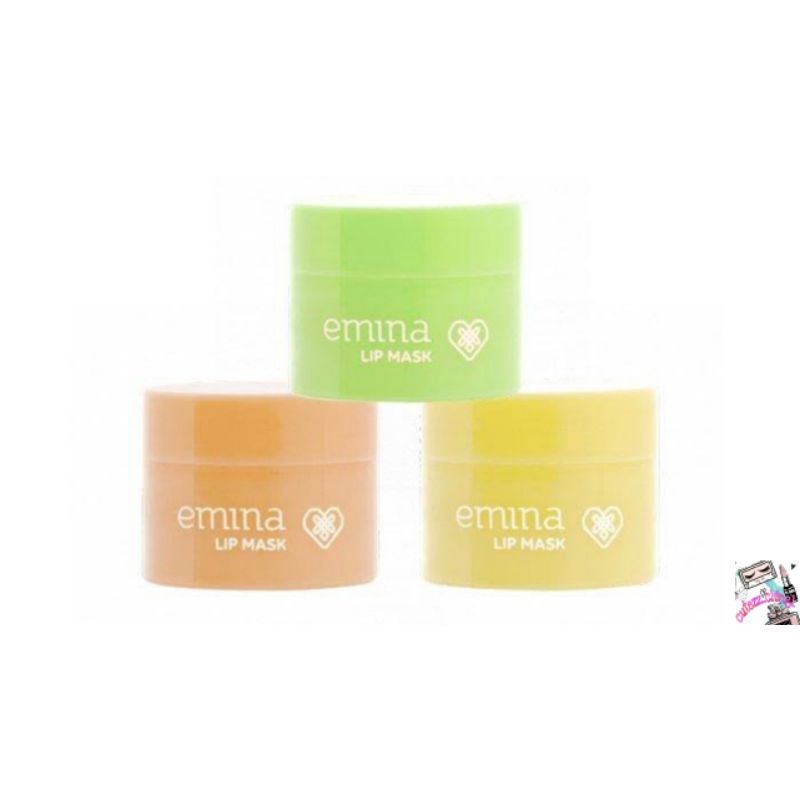 ☃Cutezz_Ching1☃ Emina Lip Mask Series ♡ Original ♡ Milky Matcha♡ Orange Squash ♡ Vanilla