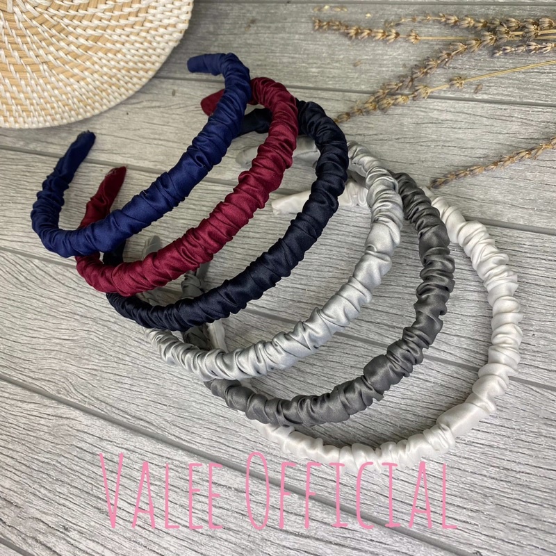 BANDO KOREA KERUT SCRUNCHIE HEADBAND