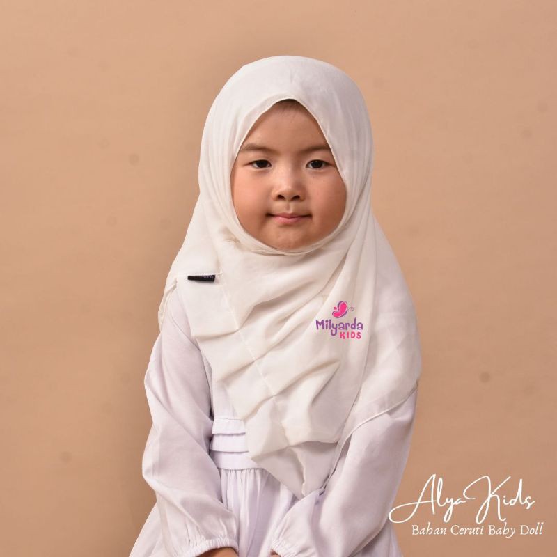promo 100 ribu dapat 6 pcs hijab alya kids 3-8 tahun