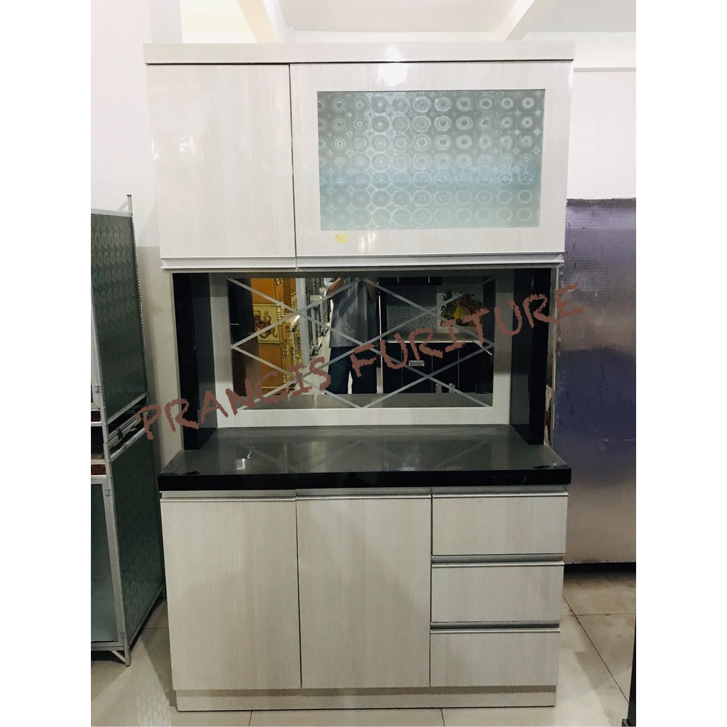 LEMARI DAPUR RAK DAPUR LEMARI SAYUR RAK DAPUR LEMARI PINTU HIDROLIK ATAS LEMARI MODEL BARU LEMARI SA