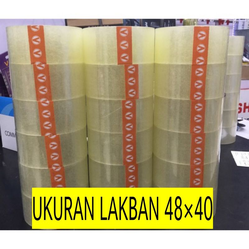 JUAL LAKBAN BENING UKURAN 48×90 HARGA 1PIS