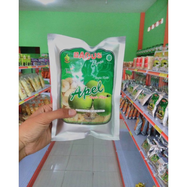 

Keripik Apel Grade A 50 Gram - Bagus Agriseta oleh-oleh khas Kota Batu