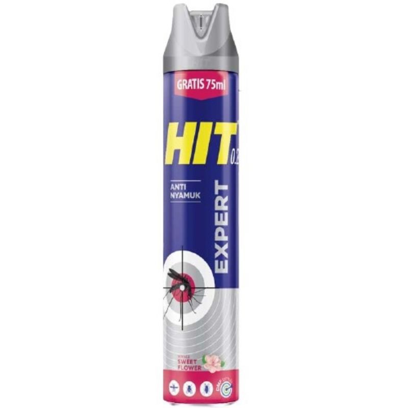 Hit aerosol expert 600ml spray ANTI NYAMUK