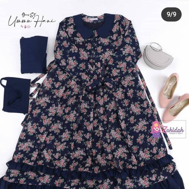 Gamis zahidah/New/Gamis Syari/Murah