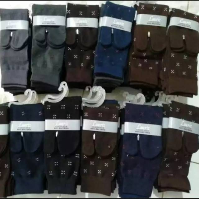 Kaos kaki pria Dewasa/Kaos kaki Jempol Pria Wanita Spandeks Katun Tebal