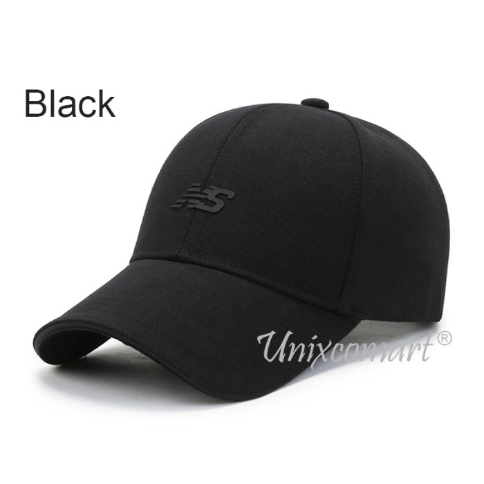 Topi Pria Topi Baseball SHAUN Narason Hat Cap Casual Distro Fashion Pria Wanita - Black(D1G3) Topi B