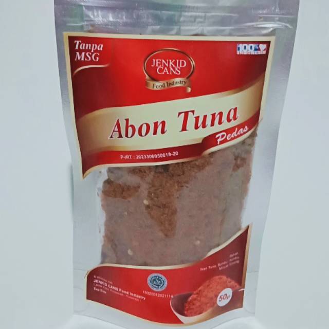 

Jenkid Cans Abon Tuna Pedas 50 gr