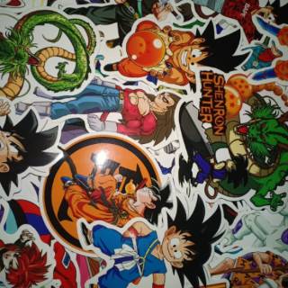 PROMO Stiker Anime Keren Anti Air One Piece Dragon Ball PROMO Stiker Anime Keren Anti Air One Piece Dragon Ball