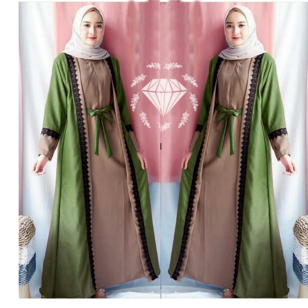 021 MAXY RAFANDA # Busana Muslim Baju Pakaian Gamis Maxi Dress Baru Murah Grosir TanahAbang