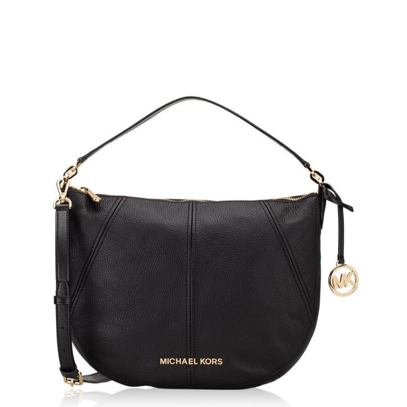 Tas MK Michael Kors bedford crescent shoulder black original