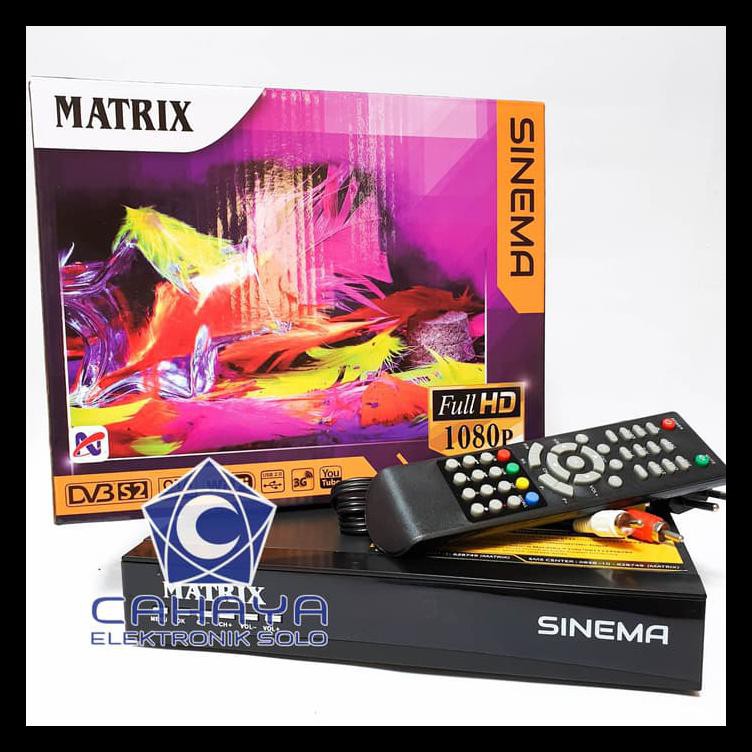 Diskon Receiver Parabola Matrix Sinema Hd Free Channel Premium Fta Cinema Tv Terpercaya