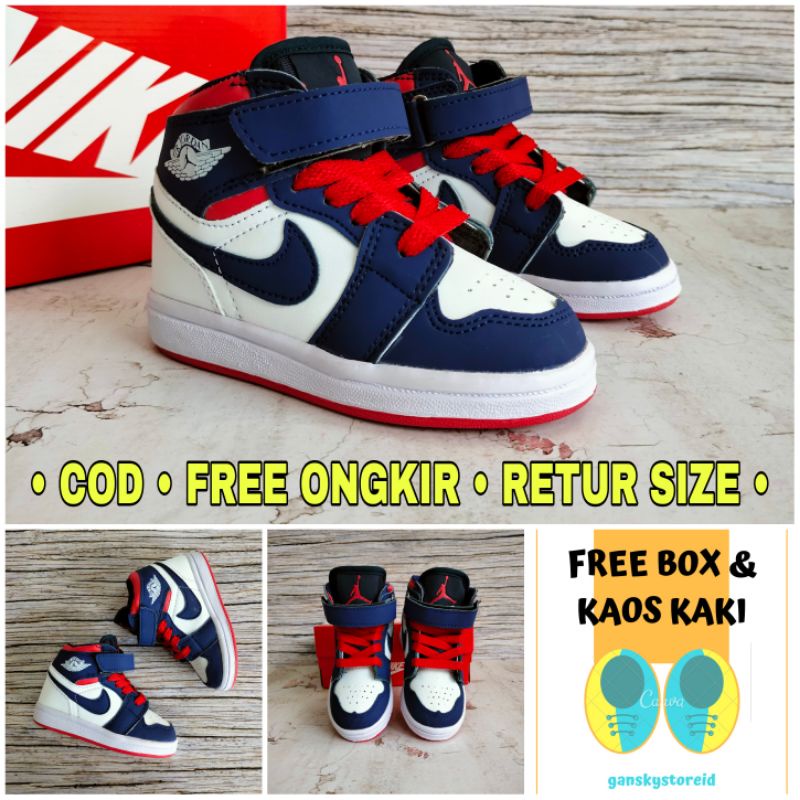 SEPATU JORDAN ANAK LAKI LAKI PREMIUM HIGH QUALITY SEPATU NIKE ANAK