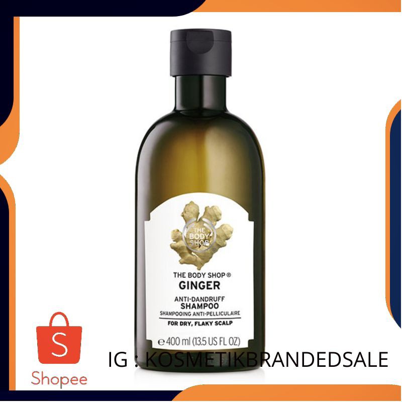 (ORIGINAL) The Body Shop Ginger Shampoo 400ml
