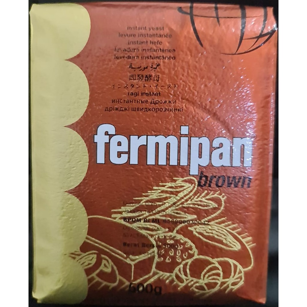 RAGI INSTANT KERING / DRY YEAST ANGEL / FERMIPAN 500 GR