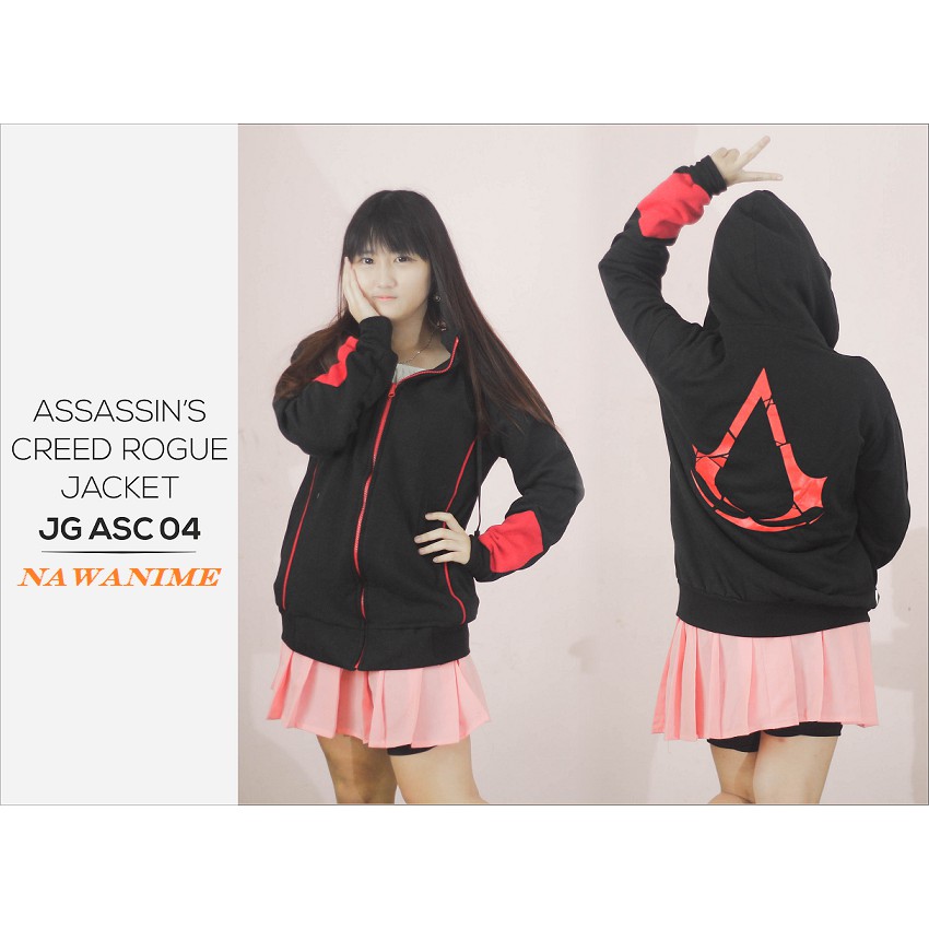 Jaket Anime Game Assassin's Creed Syndicate Jacket Hoodie (JG ASC 04)