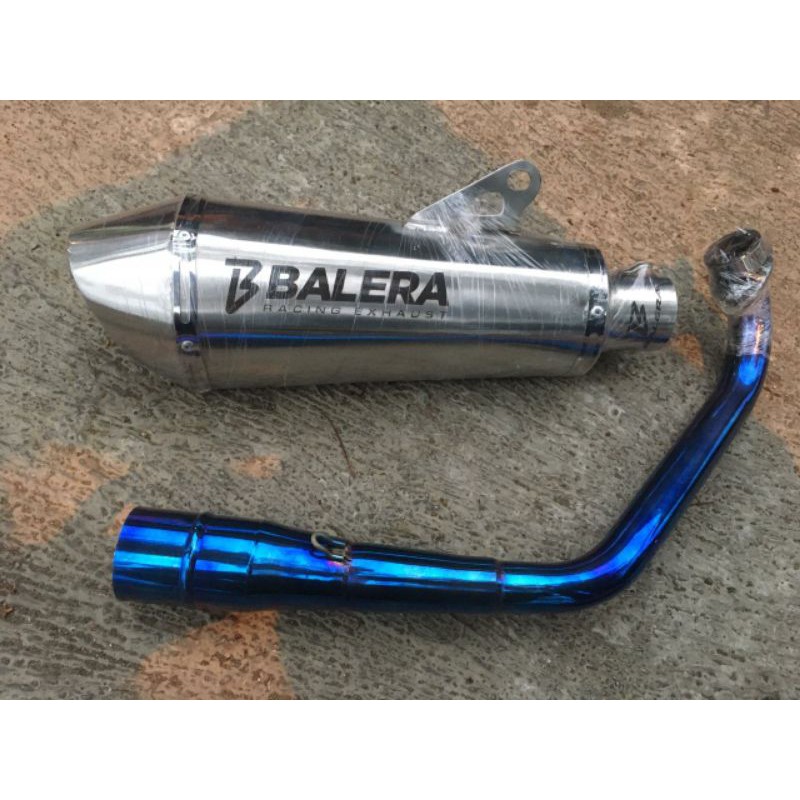 knalpot racing AEROX 155 VVA balera short grass
