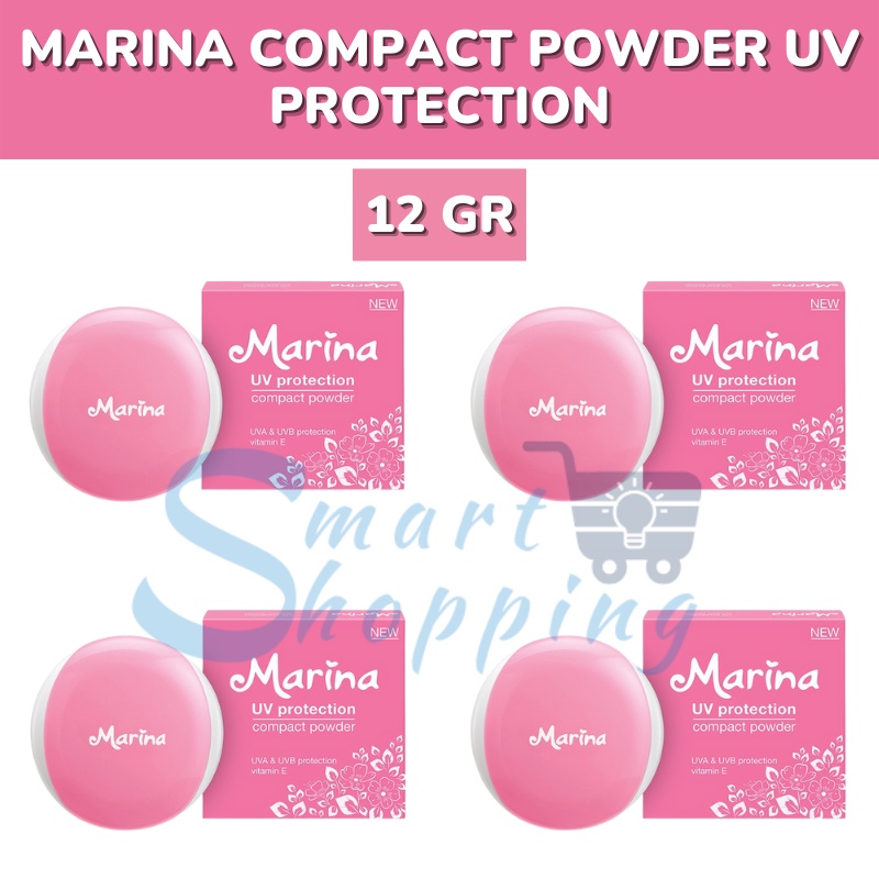 Marina Compact Powder Uv Protection 12gr