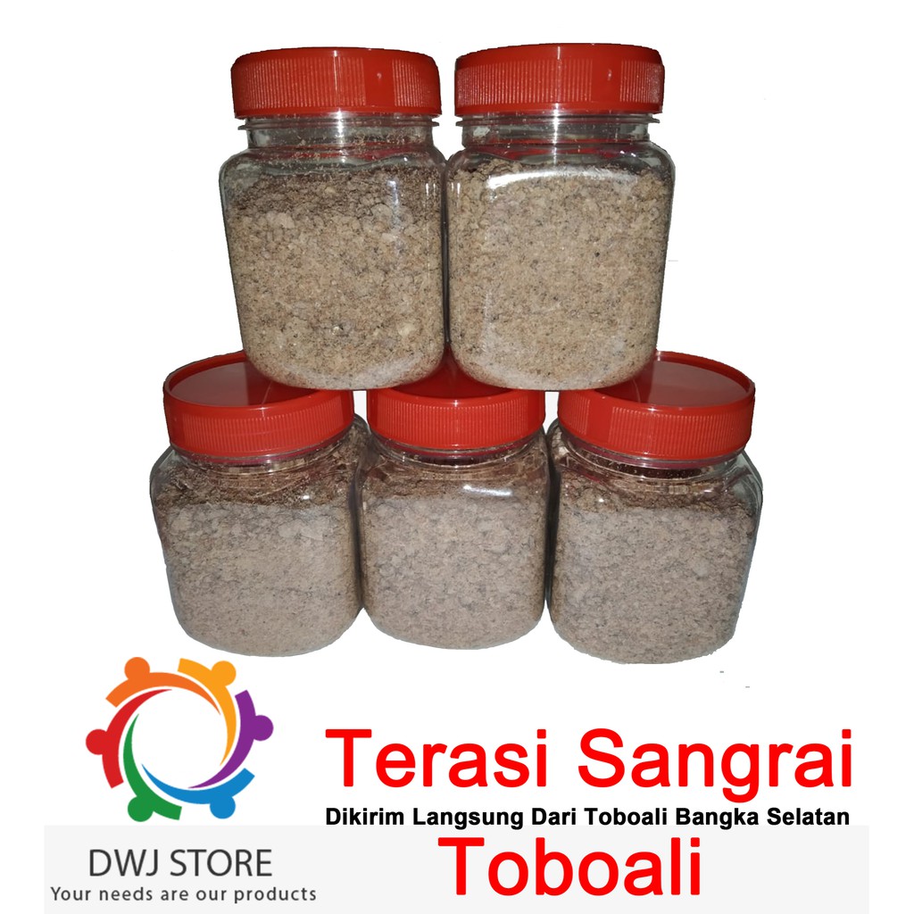

Terasi Udang Toboali Sangrai / Matang 100 Gram