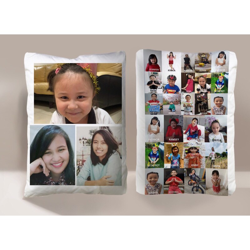BANTAL FOTO TEMA GURU TEACHERS DAY TEACHER FOTO ANAK SEKOLAH TEMA GURU BANTAL PERPISAHAN KADO