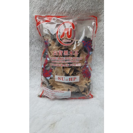 

Jamur Kuping Hitam Putih Su Brand 1kg