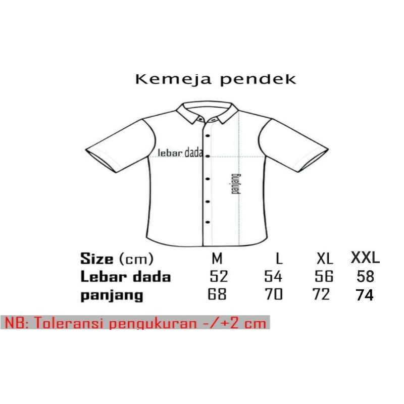 SUPER BIG SALE KEMEJA HEM BATIK PRIA M L XL XXL ORIGINAL