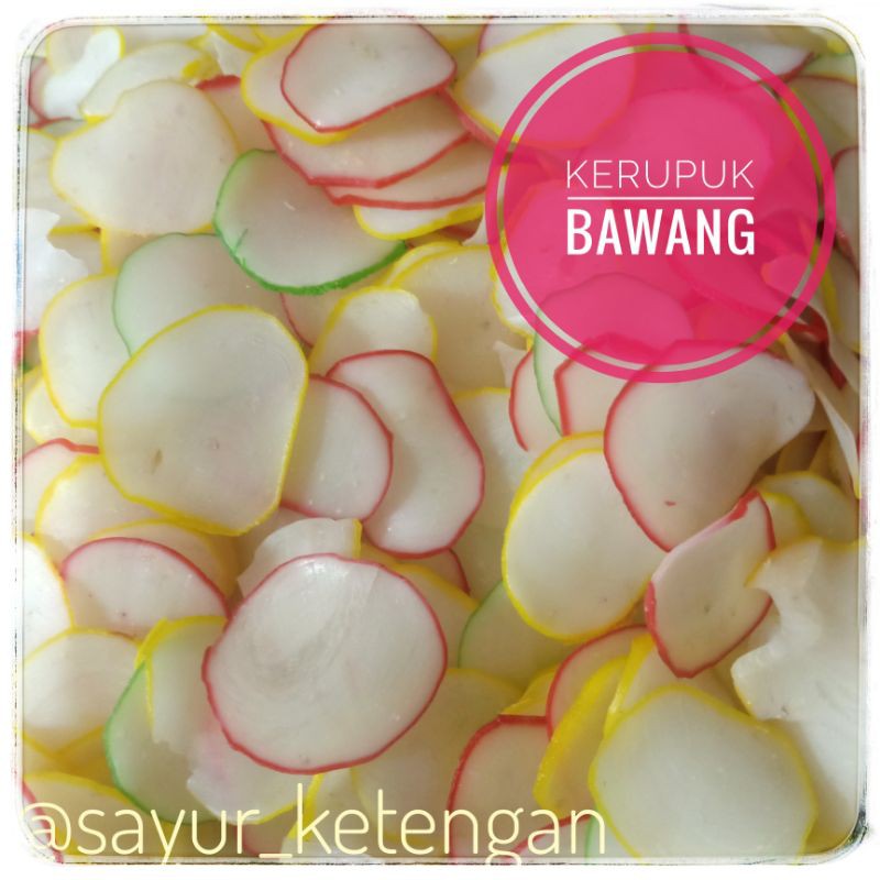 

KERUPUK BAWANG PRIMA WARNA-WARNI 1 KG