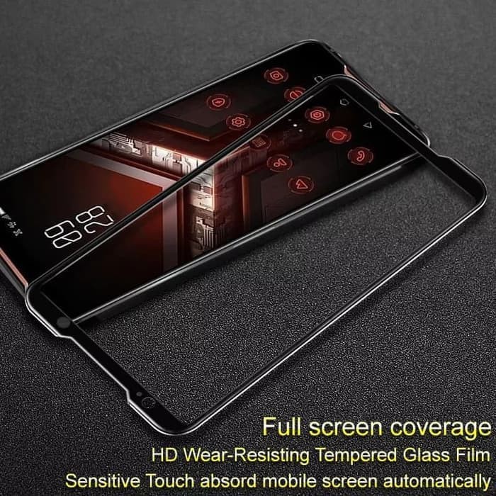 IMAK ASUS ROG PHONE PREMIUM TEMPERED GLASS FULL COVER PRO PLUS PRO+