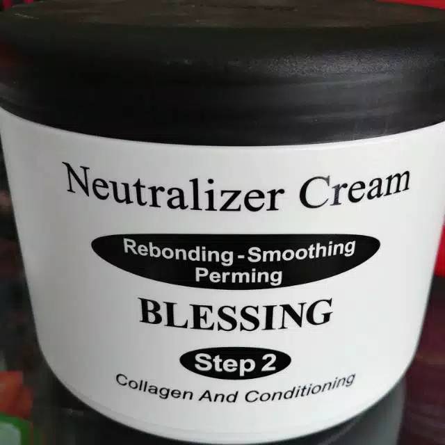 1 Kg Blessing Neutralizer Cream Step 2 / Step 2 Blessing / Obat Rebonding / Blessing Step 2