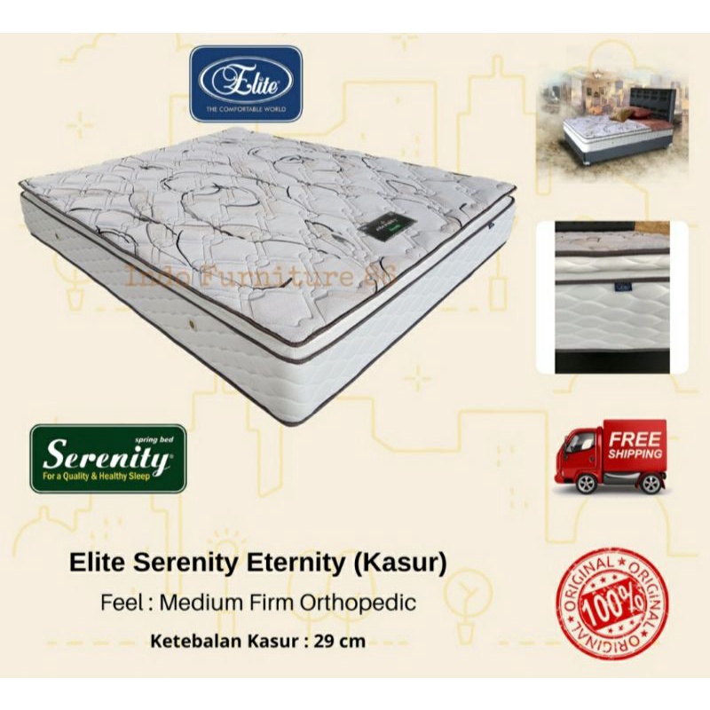 Springbed Elite Serenity Eternity 140x200 - Kasur Saja