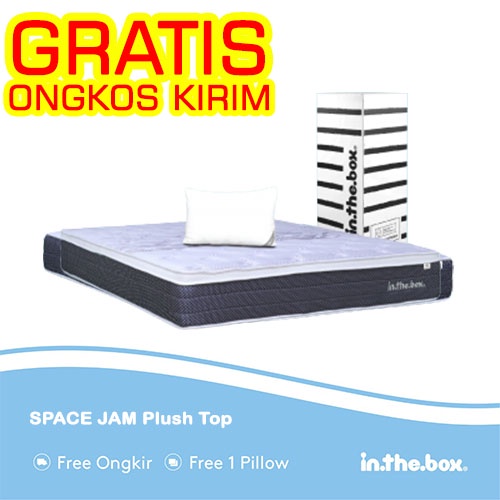 In The Box SPACE JAM Plush Top Kasur Spring Bed 180x200 Matras Inthebox