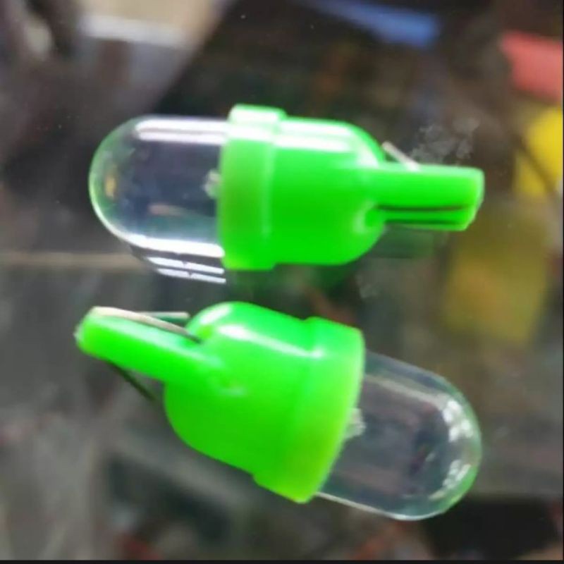 2WarNa LampU Senja Kedip 7WarNa-bisa Untuk spidOmeter/LED lampu mOtor-Indikator Gigi Motor-isi 2buah