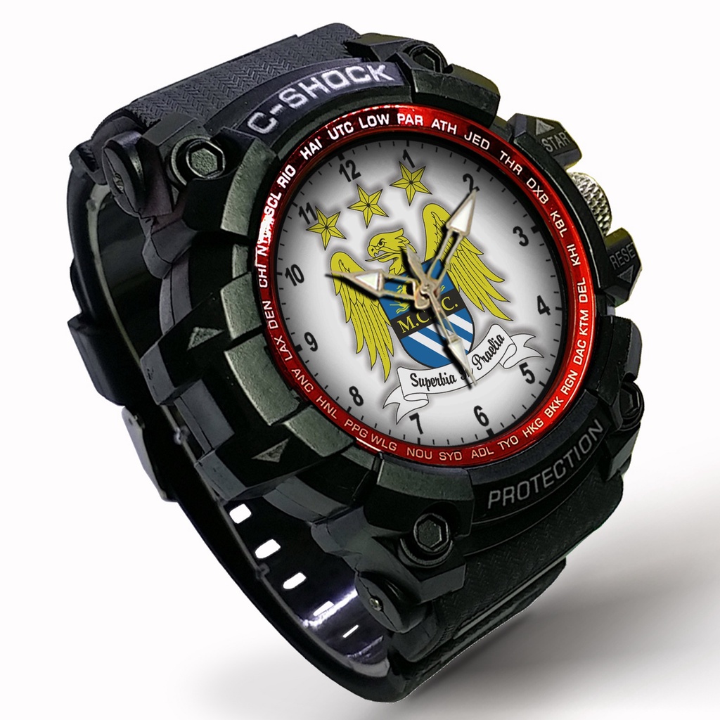 Jam Tangan Custom MAN CITY 1 Outdoor