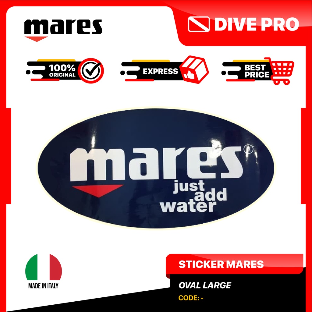 

STICKER MARES (OVAL LARGE)